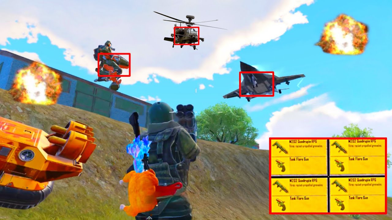 Tank vs Helicopter War💥 | PUBG Mobile Payload 3.0🔥