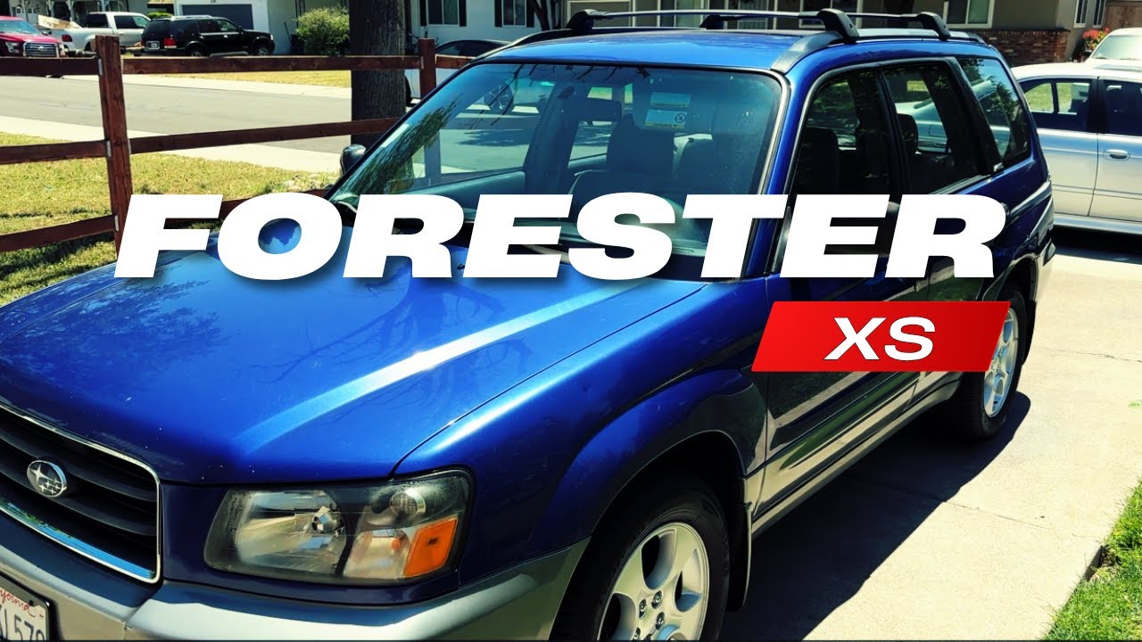 Bringing a 2004 Subaru Forester XS back to life in 2025, in progress