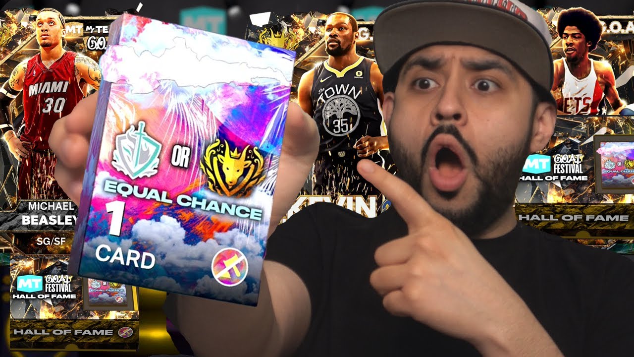 *OMG* I PULLED MY FIRST GOAT! New Guaranteed GOAT/Invincible Packs! Best Pack Opening! NBA 2K25