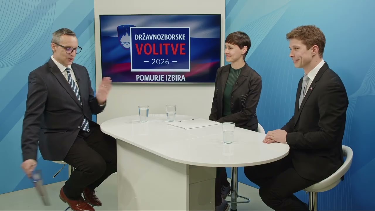 Pomurje izbira: Soočenje kandidatov za pomurske poslance | Sara Žibrat in Dominik Štrakl (17.3.2026)