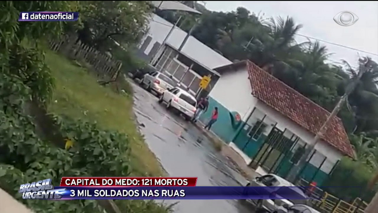 Câmeras registram ataquer a policiais no Espírito Santo