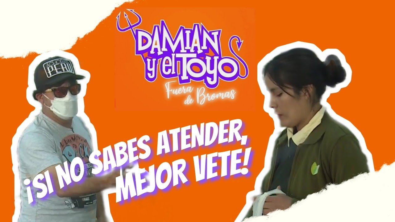 CAJERA ES MALTRATADA EN SU PRIMER DÍA 😢 | Damian y el Toyo: Fuera de bromas