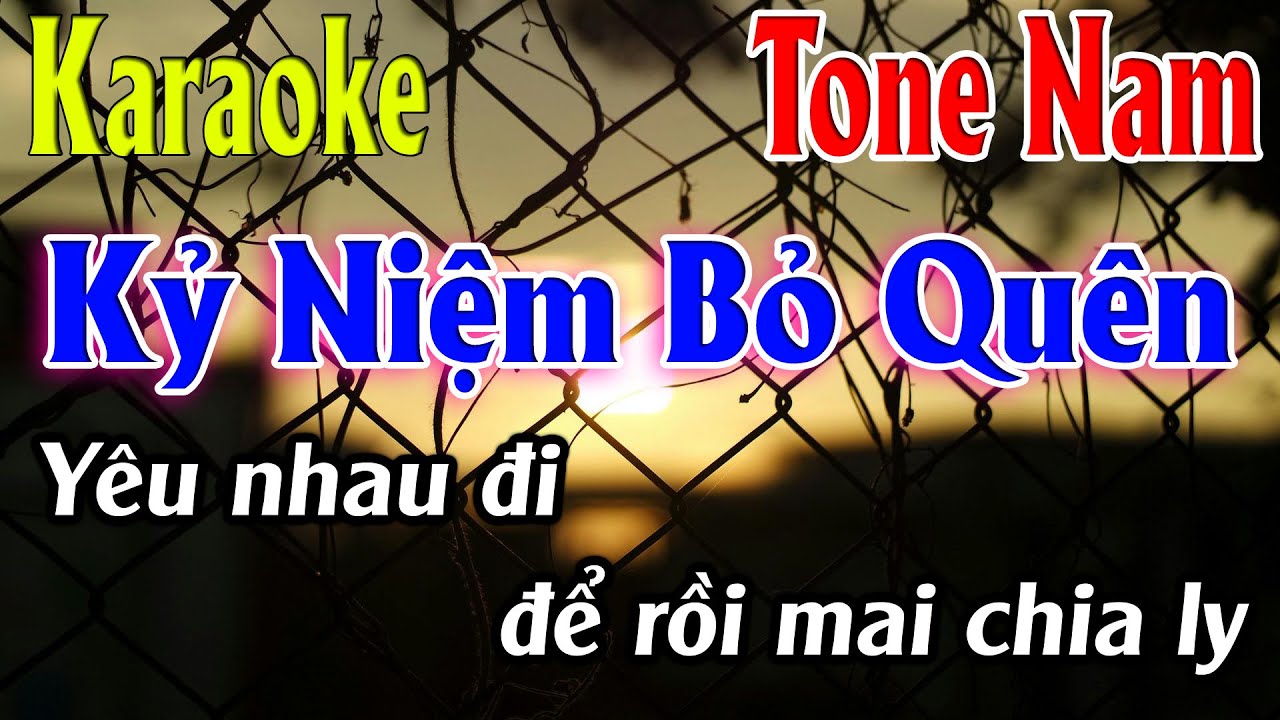Kỷ Niệm Bỏ Quên Karaoke Tone Nam ( Bm ) Karaoke Lâm Organ - Beat Mới