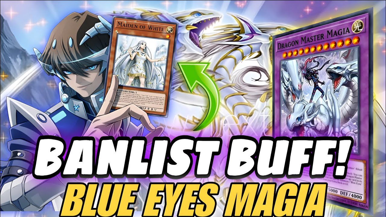 The Banlist Changed Blue-Eyes Magia🔥 – Season 50 | Yu-Gi-Oh! Master Duel