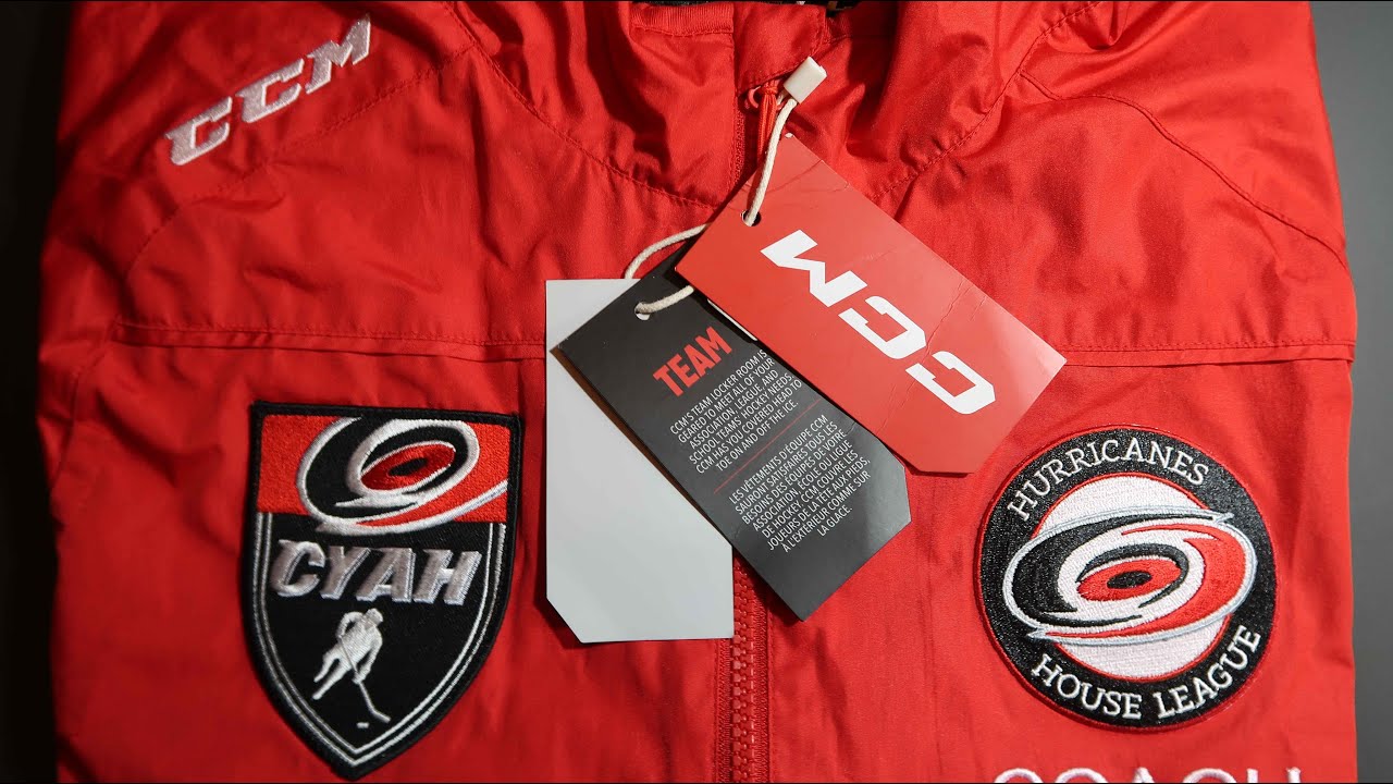 Mens Jacket ССМ Carolina Hurricanes  Hockey NHL Unboxing.