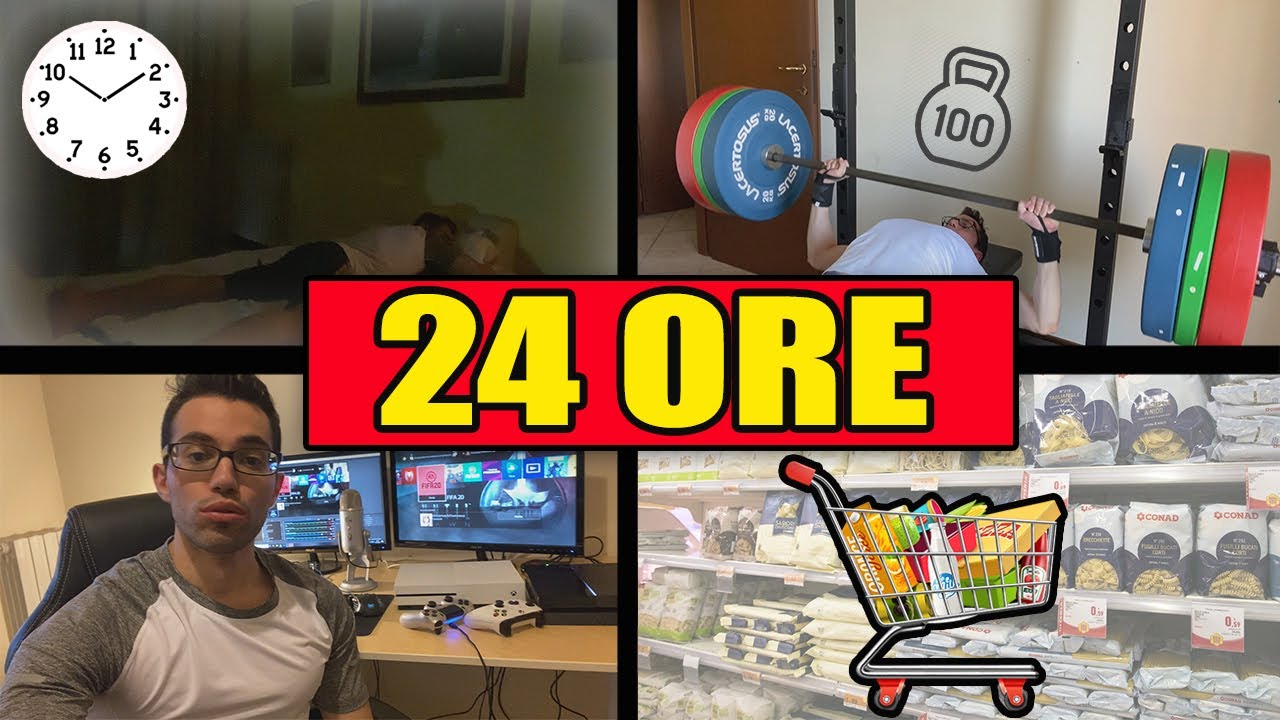 LA MIA VITA IN 24 ORE!! | ECCO COSA FACCIO DURANTE TUTTA LA GIORNATA!!
