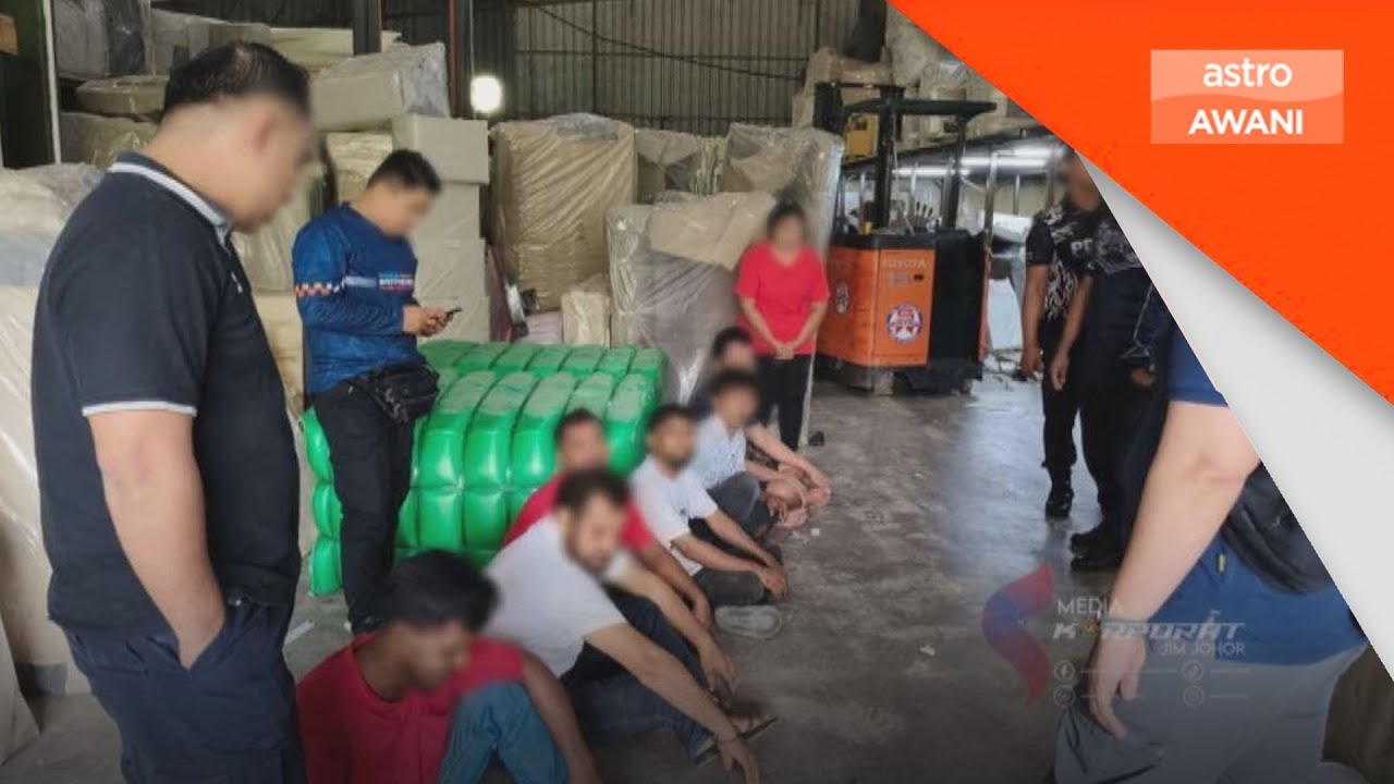 Imigresen tahan 85 pendatang asing di Johor