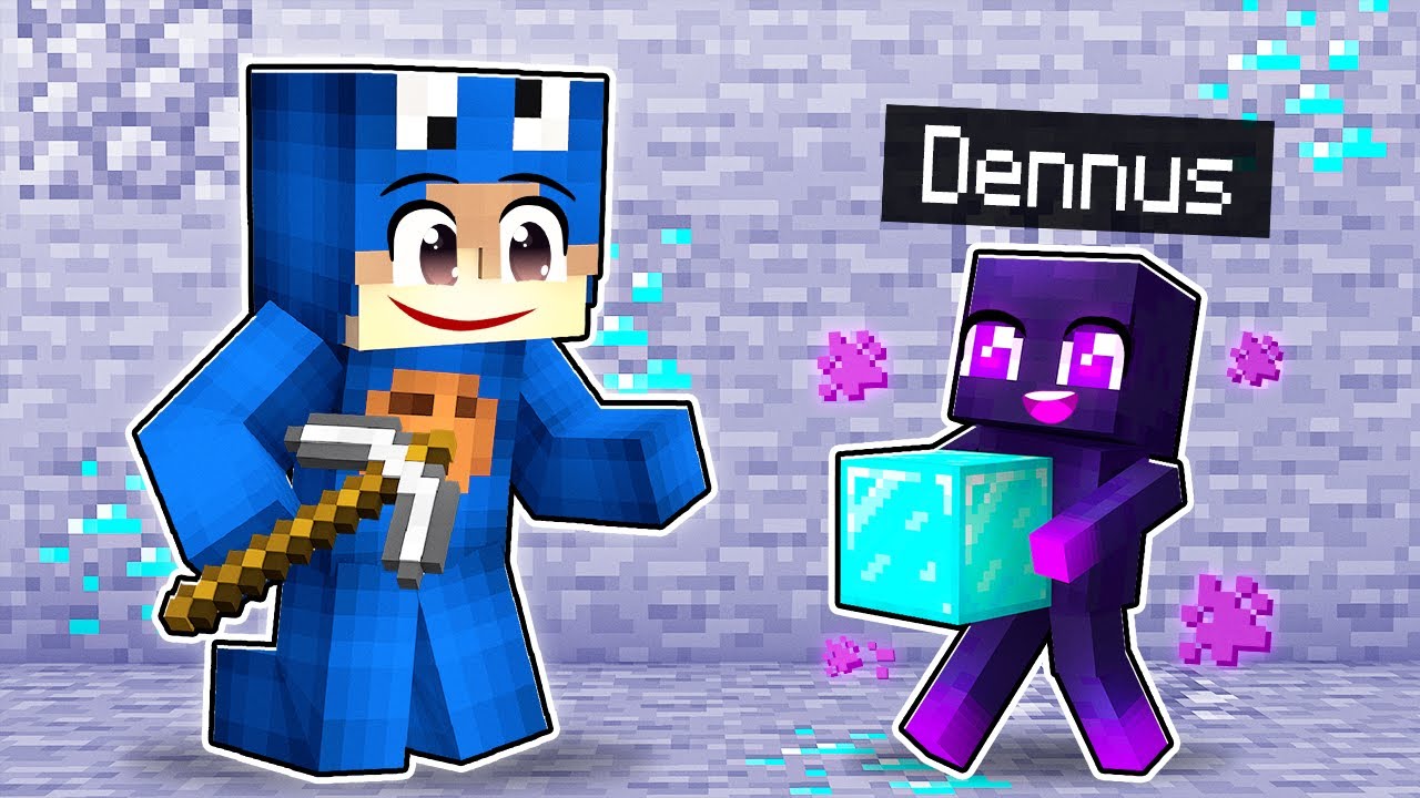 Ik Help Mijn VRIENDEN Als ENDERMAN In Minecraft..