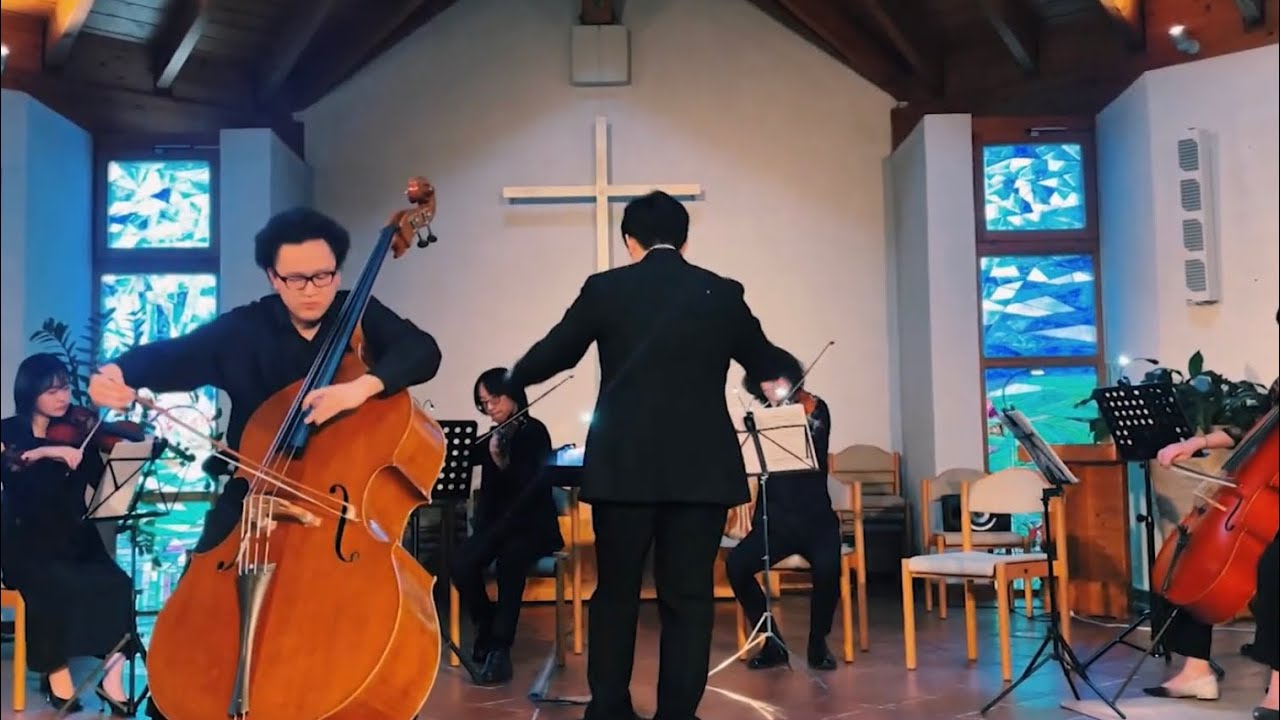 [LIVE]Giovanni Bottesini Concertino(Concerto No.2), Mikiyasu Furumiya(20 age)