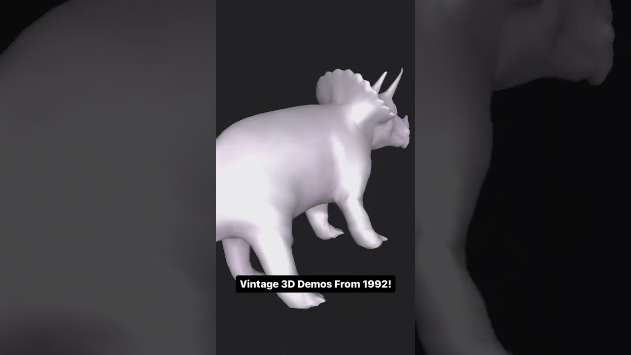 1992 3D Demos From Silicon Graphics