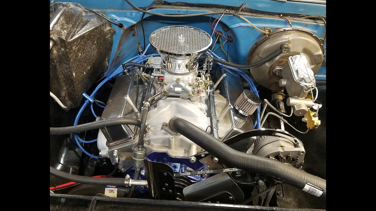Removing External Regulated Alternator And Fixing Its Wire Harness On A 1971 Chevy C10