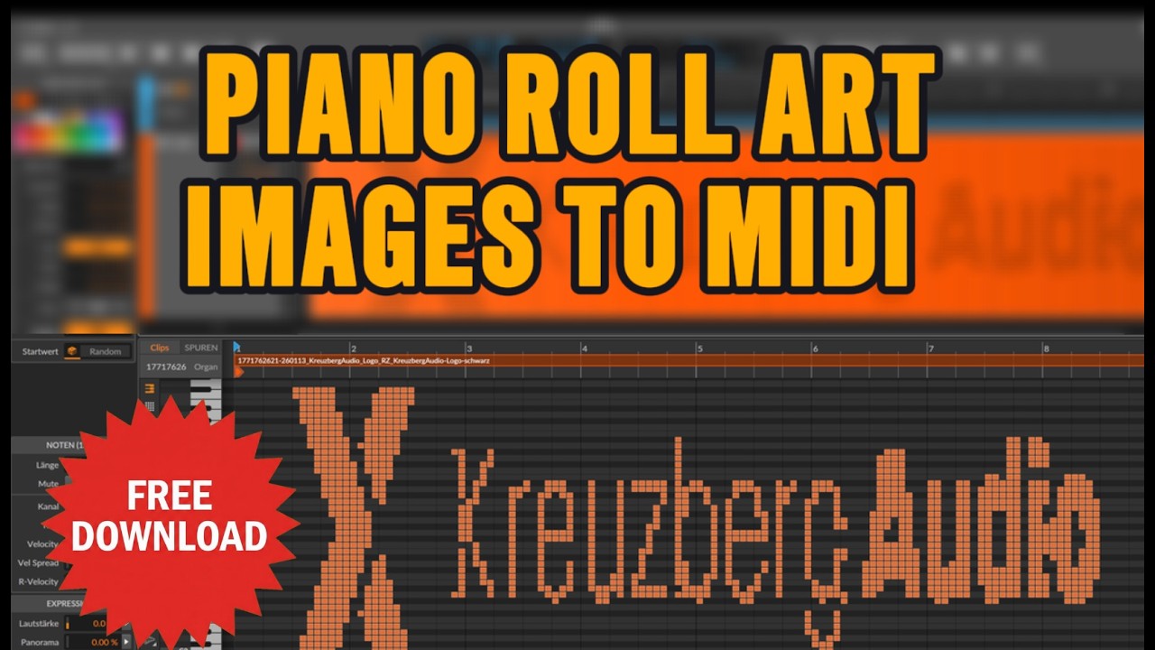 PianoRollArt — Pixel Art for Music Nerds | Images to MIDI | Free