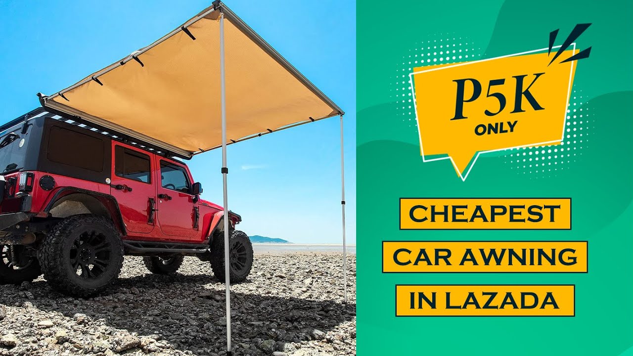 Pinakamurang Car Awning Sa Lazada | Car Camping PH | Camping PH | 5J Adventures