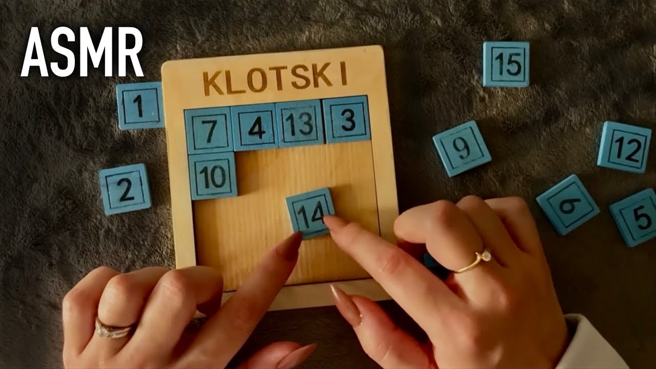 😴ASMR - The IMPOSSIBLE Wooden Puzzle and Clicky Whispers