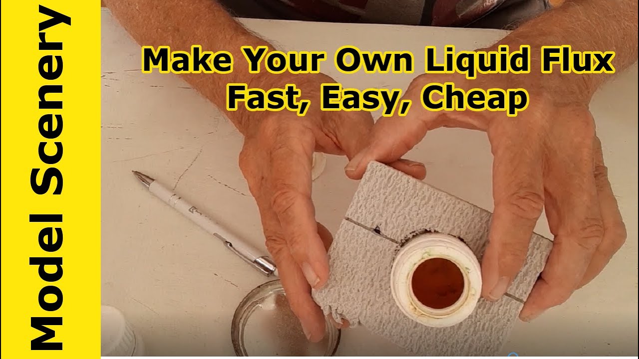 DIY Liquid Flux How To Make Fast Easy Cheap