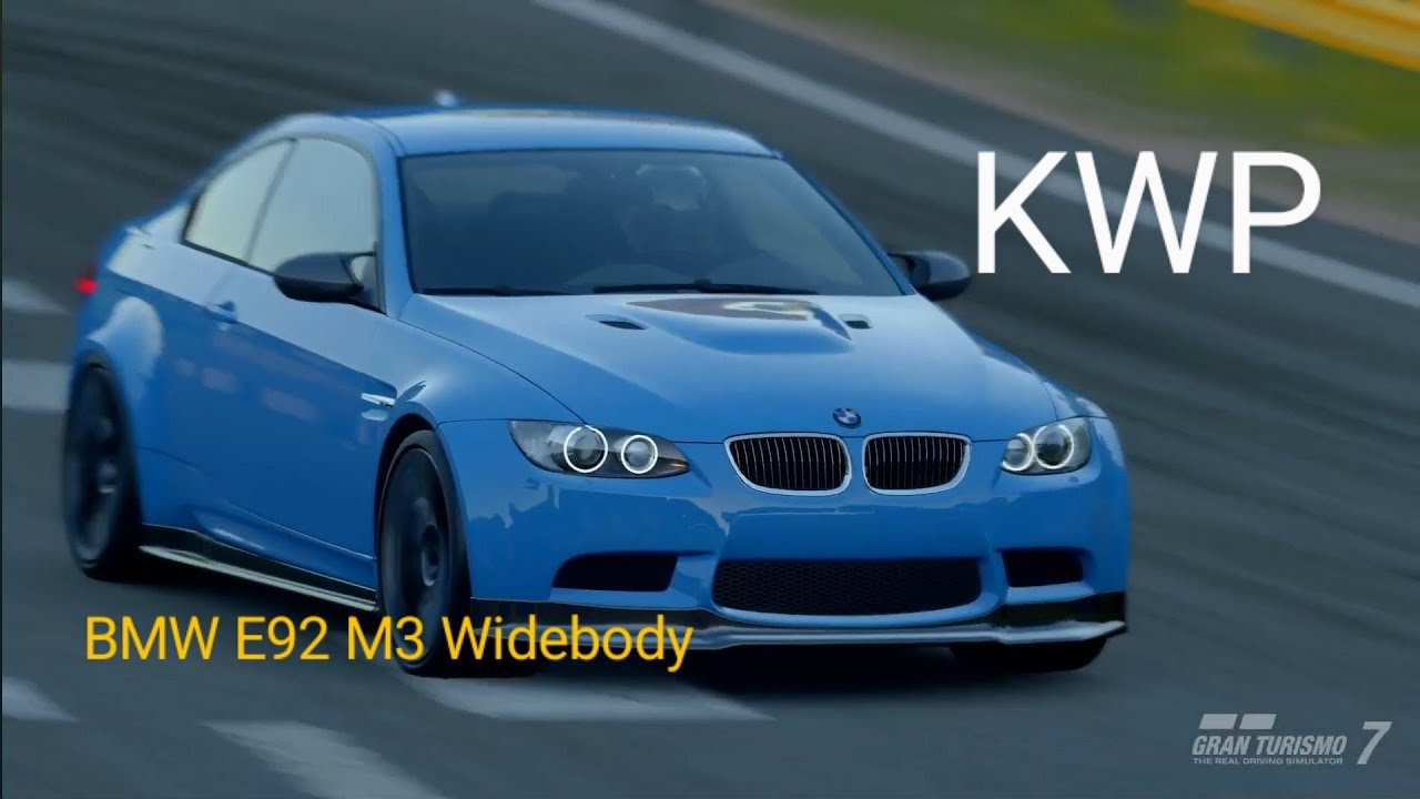 BMW E92 M3 Widebody Gran Turismo 7