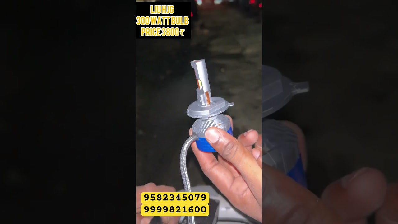 LIU HJG NEW HJG 300 WATT LED BULB FOR CARS 🔥🔥