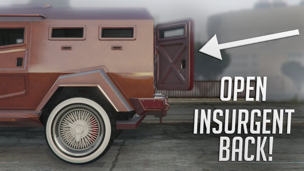 *SOLO* GTA Online 🚪 OPEN THE BACK DOOR OF *INSURGENT* - USE FOR WALLBREACHES 🚪 Latest Patch