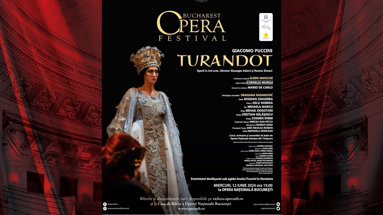 Jurnal de Festival - Ziua 6 - Bucharest Opera Festival 2024 – Turandot – Opera Timișoara