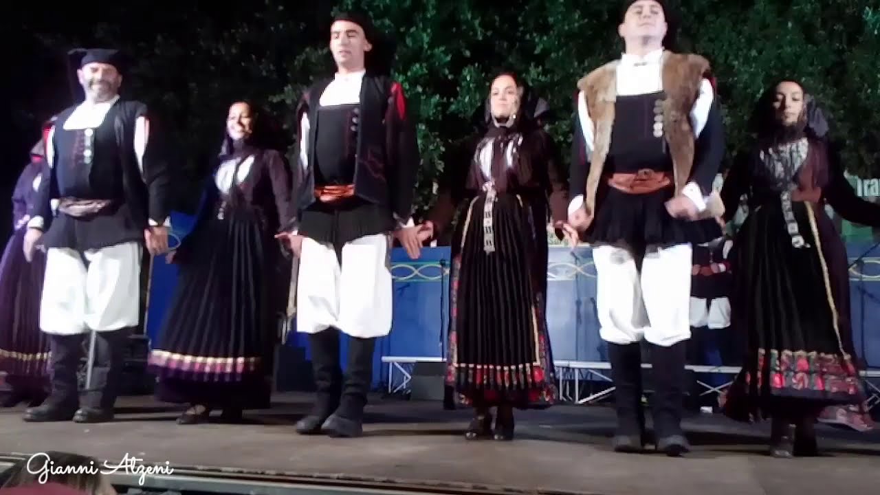 #Sorgono Gruppo Folk di VillaGrandeStrisaili 2018