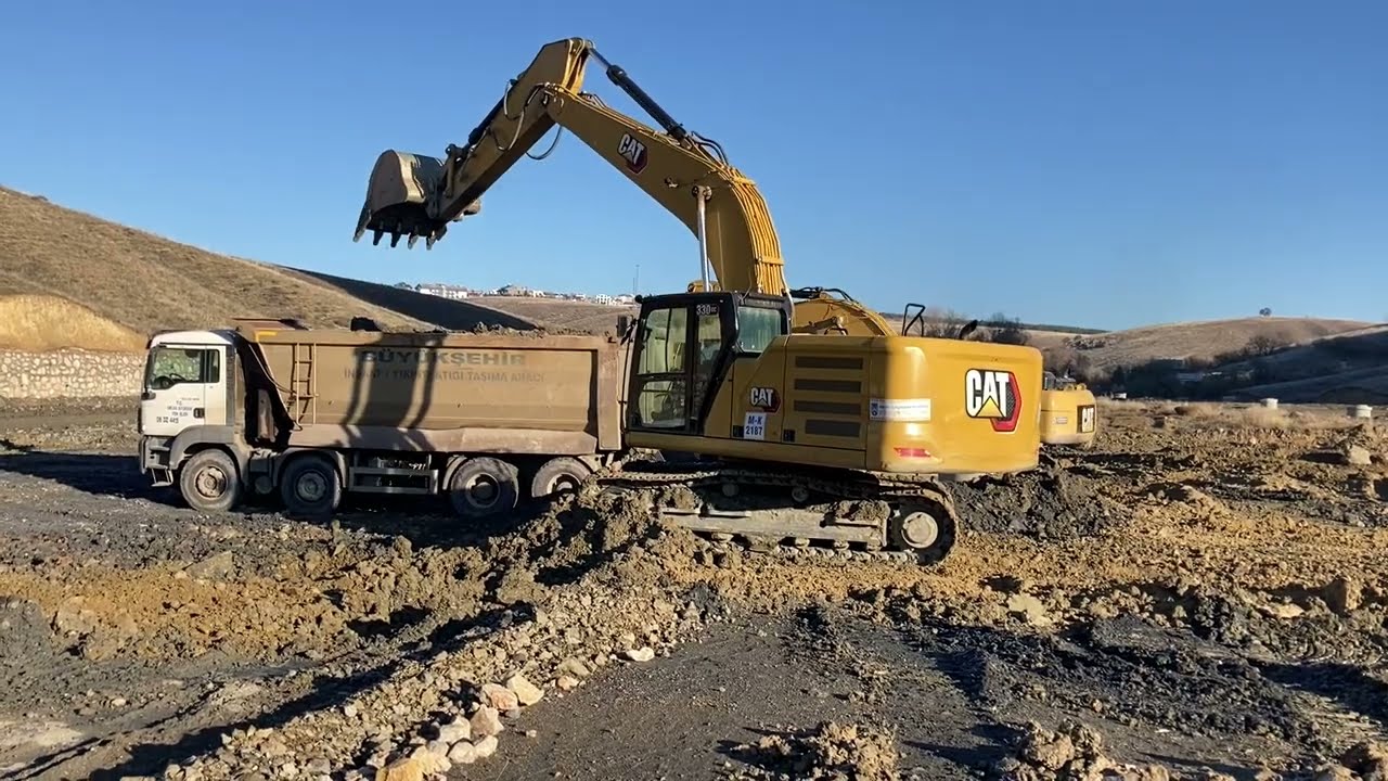 CAT 330 GC EKSKAVAT&Ouml;R HAFRİYAT Y&Uuml;KLEME