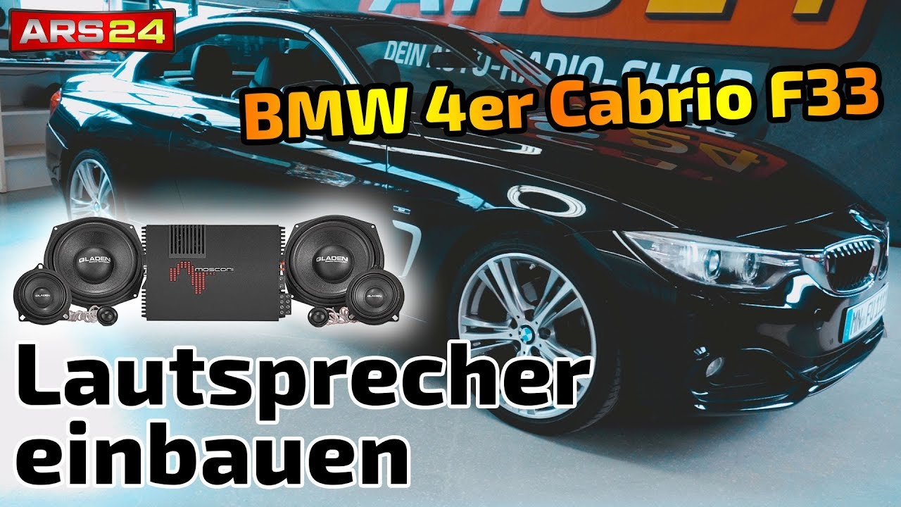 BMW 4er Cabrio F33 | Soundsystem einbauen | Boxmore BMW DSP | ARS24