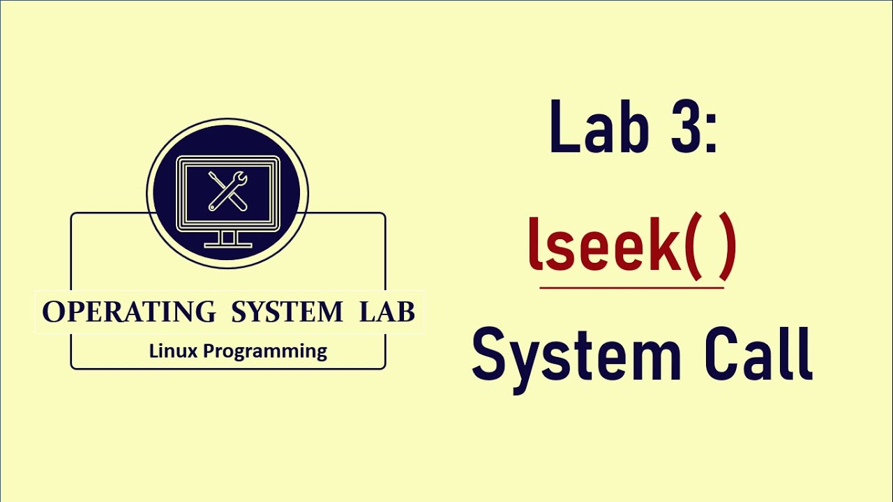 Программа системного вызова lseek в Linux