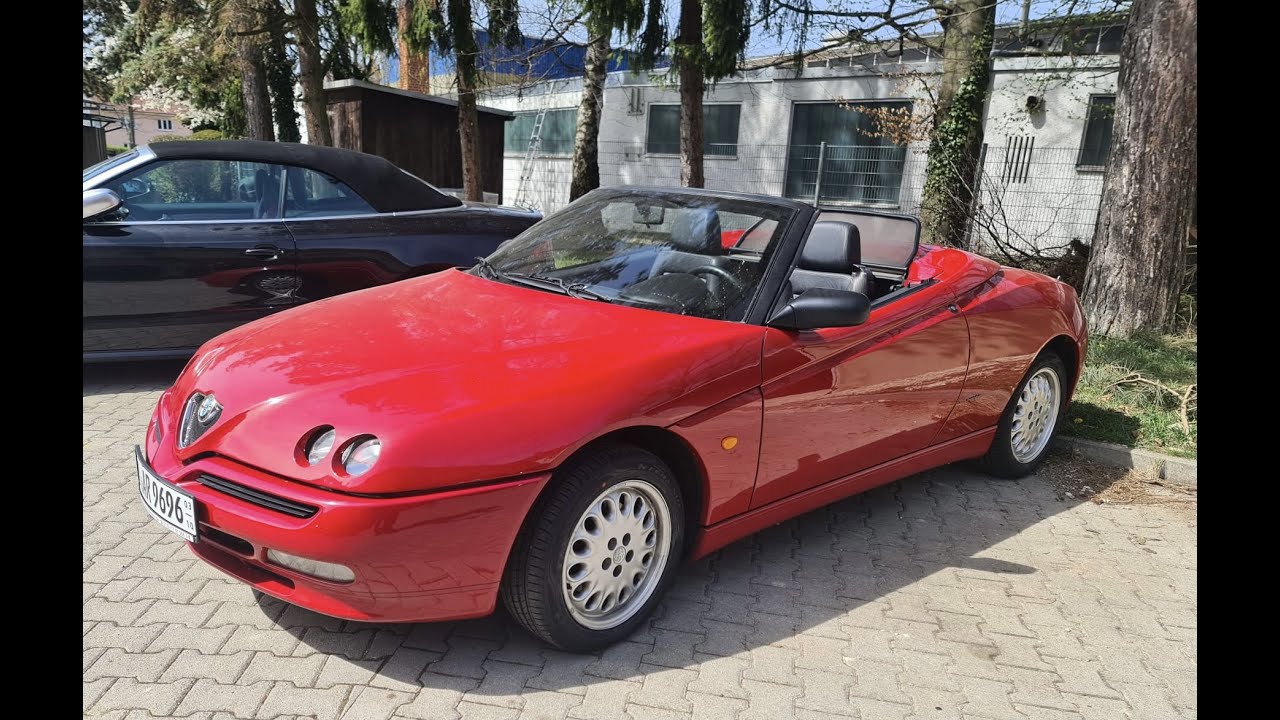 Alfa Romeo Spider 🚘 916 👨🏻‍⚕️Grazie al dottore motore Luigi De Blasi la riparazione va avanti! 🇮🇹