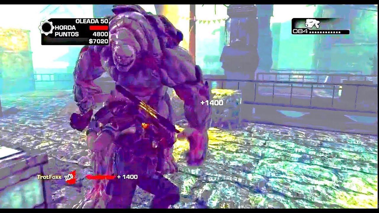 Challenge Accepted! (Oleada 50 sin disparar - Gow3 Horda Bahía)