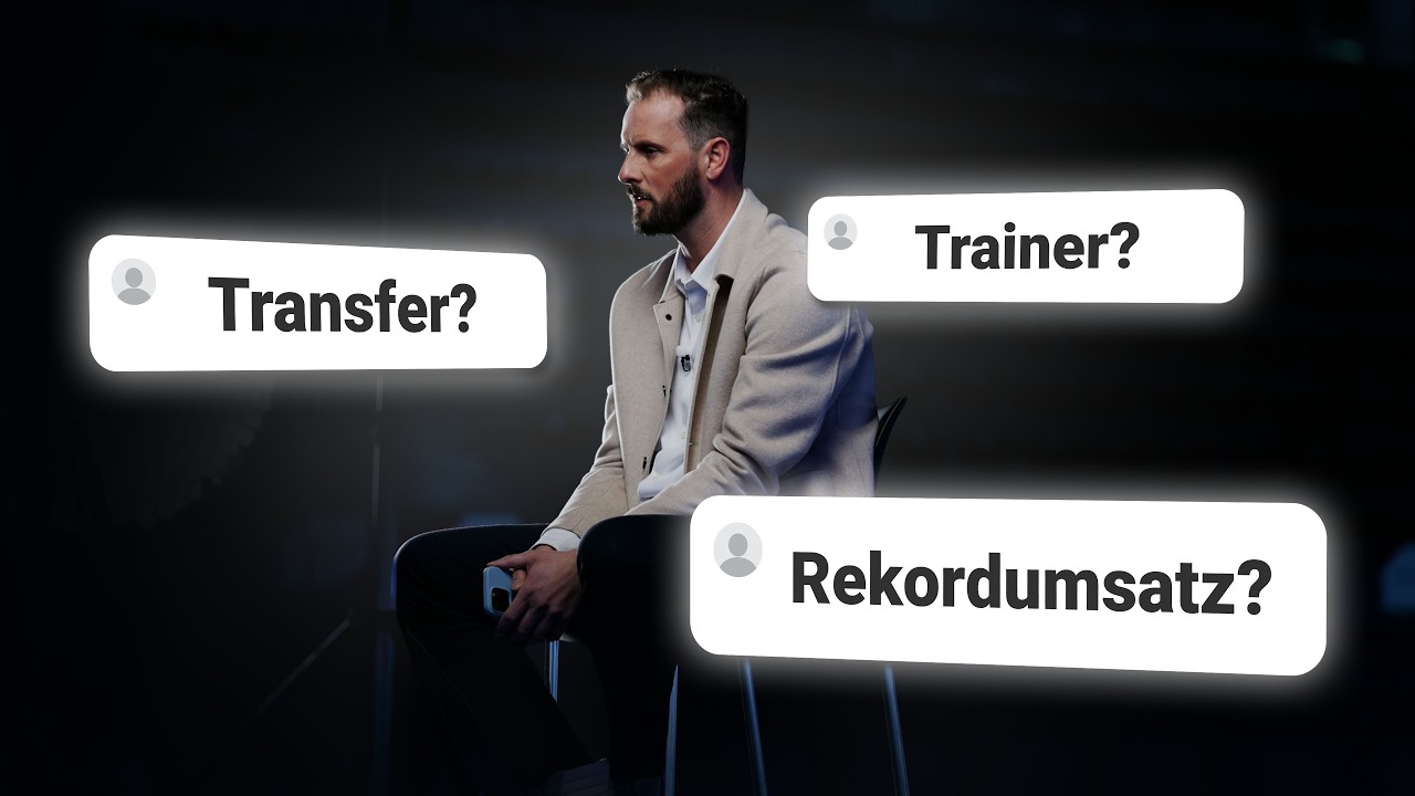 Schindler spricht Tacheles 😁 VfL-Geschäftsführer im Q&A
