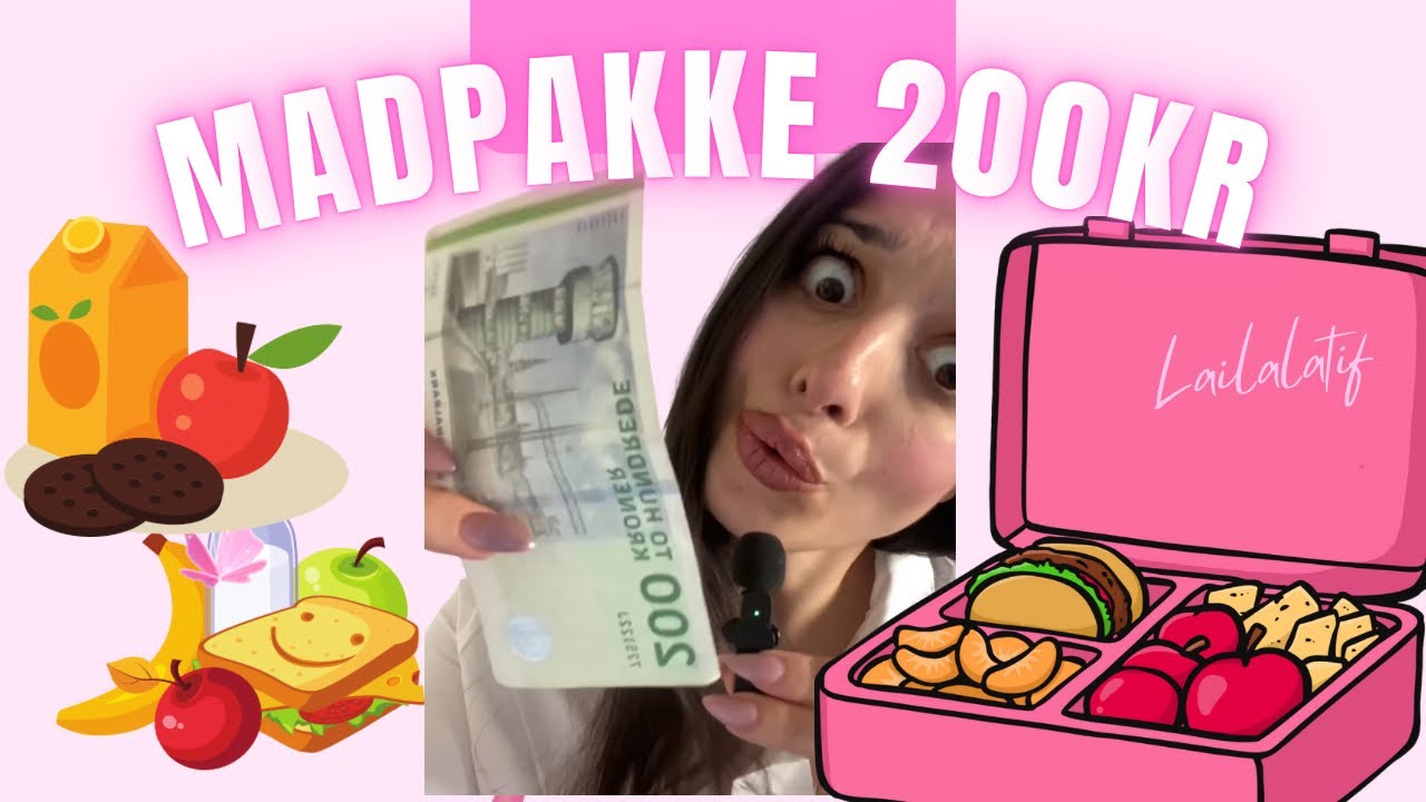 Madpakke 200kr s&aring;dan 💗💕💕