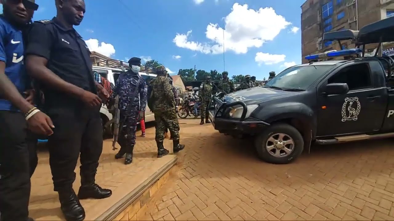 AMAJJE NE POLICE GASAZEEKO EKITEBE KYA NUP