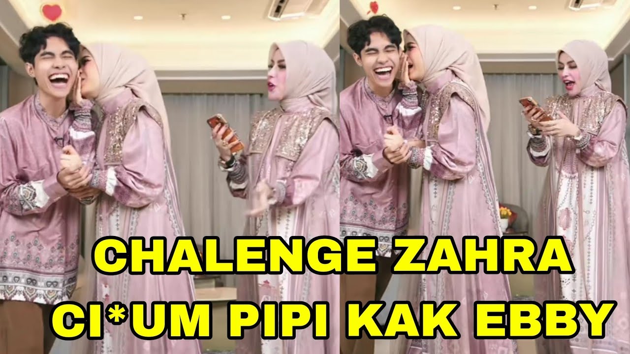 ZAHRA CI*UM PIPI KAK EBBY DUHH BAHAGIA