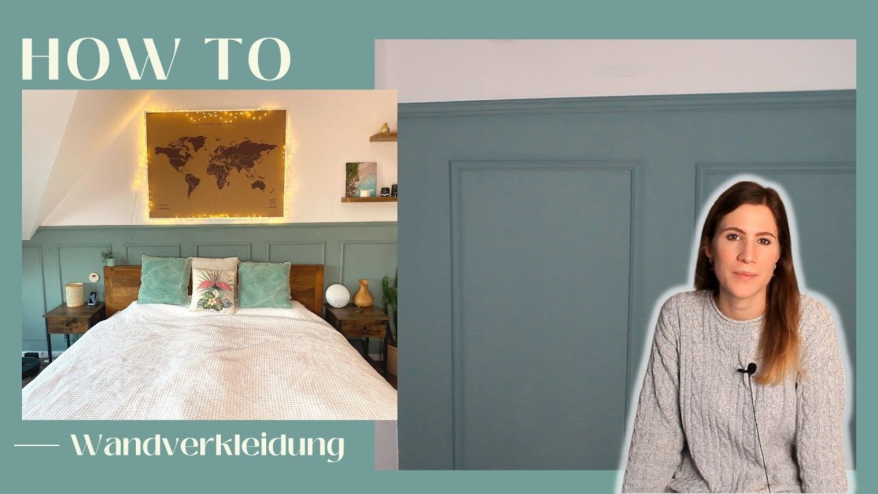 Wandverkleidung mit Zierleisten   Picture Frame Molding