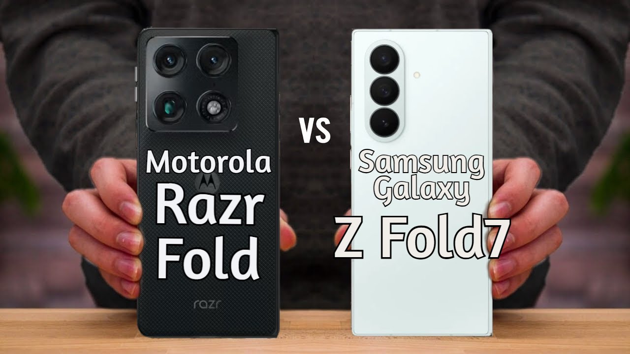 Motorola Razr Fold vs Samsung Galaxy Z Fold 7 | Full Comparison 2025