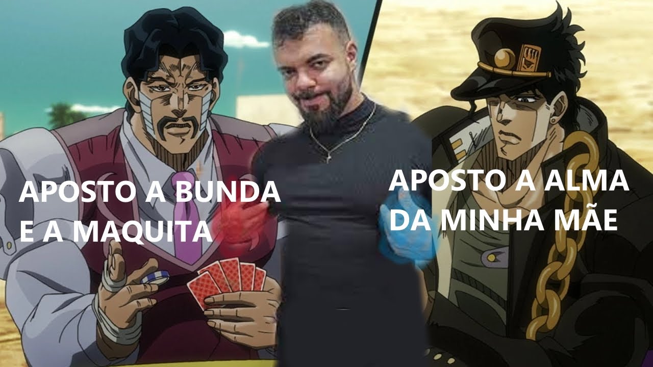 APOSTOU ATÉ A MÃE - RENAN REAGINDO A JOJO'S BIZARRE ADVENTURE PART 3 - EGYPT ARC 