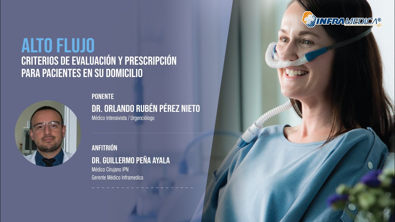 Webinar Alto flujo. Criterios de evaluación y prescripción para pacientes en su domicilio
