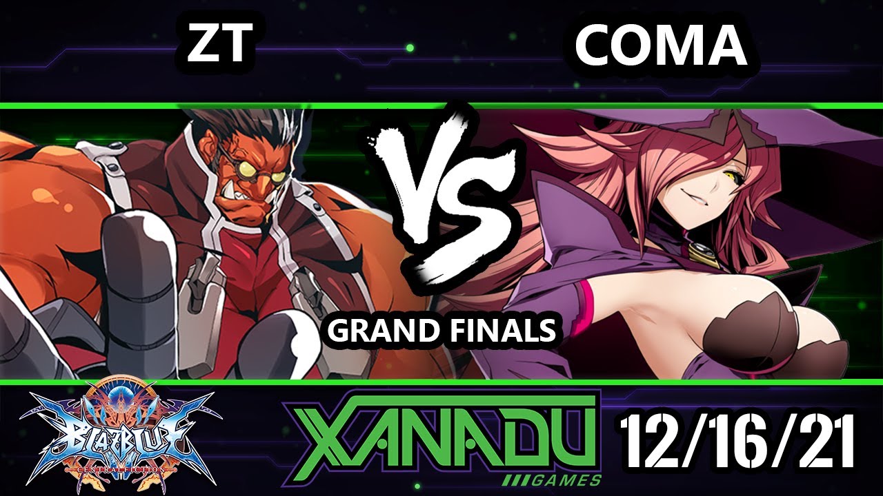 F@X 435 GRAND FINALS - Coma (Nine) Vs. zt [L] (Tager) BlazBlue: Central Fiction
