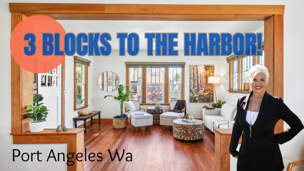 Charming Craftsman home for sale Downtown Port Angeles WA  - Timeless Character!
