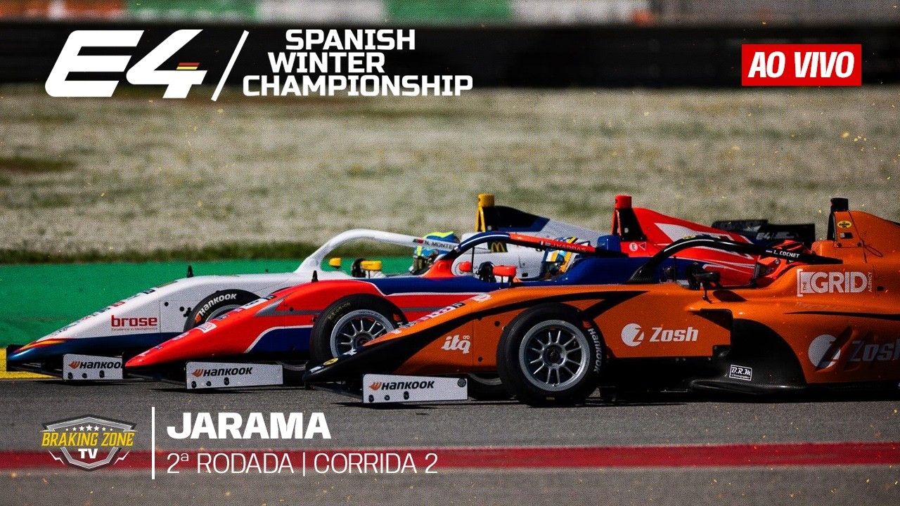 SPANISH WINTER CHAMPIONSHIP AO VIVO | SPRINT E4 | JARAMA 2026 | ROUND 2 [PT-BR]