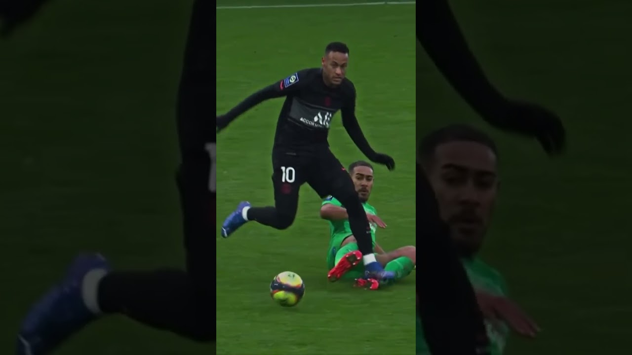 Neymar ankle injury in PSG #football #shorts #injury #neymar