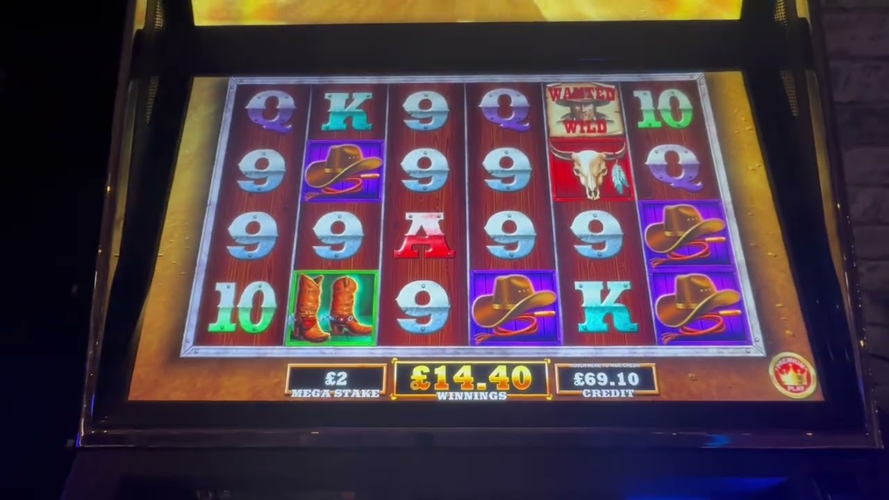 FOBT MECCA SLOTS, action stax , wild outlaws £2/75p, ready to blow , shields of honour (red bags)