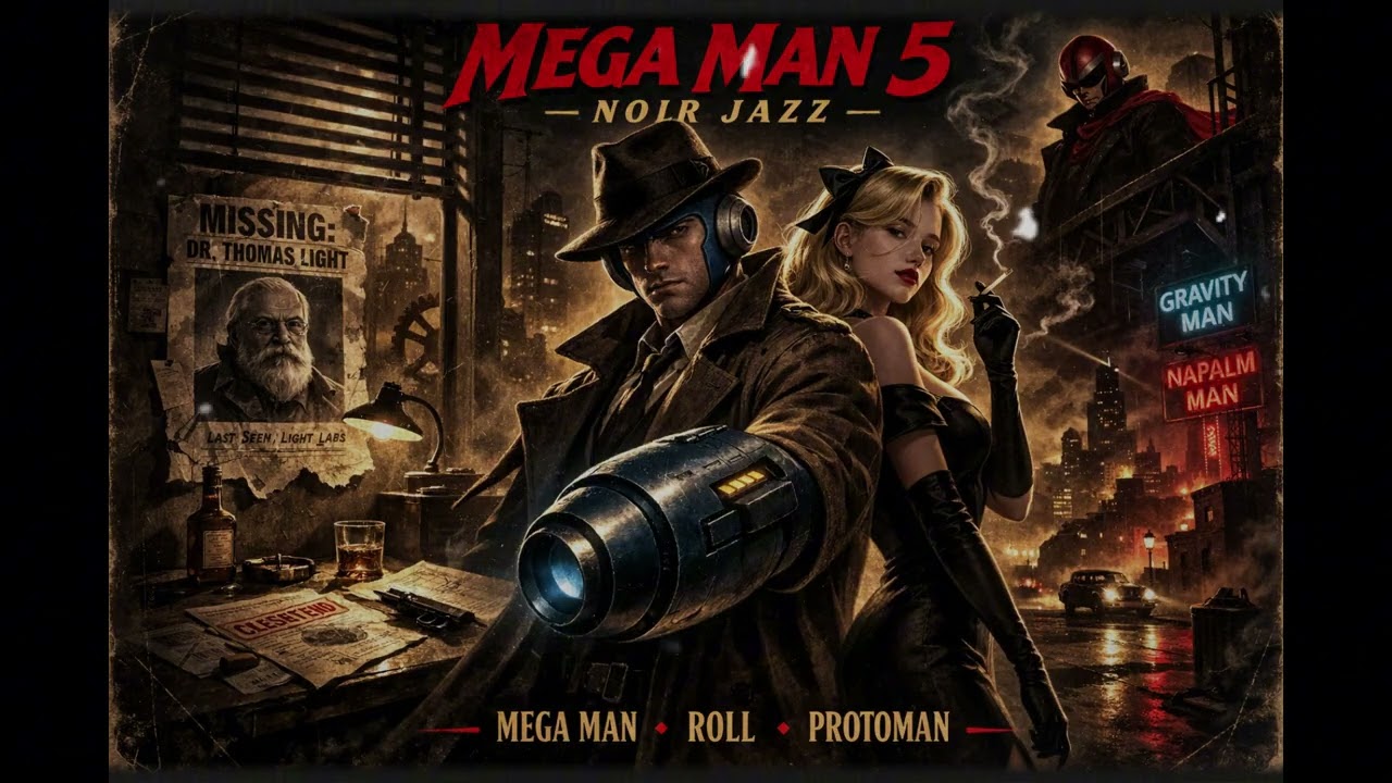 MEGA MAN 5 (1992) — NOIR JAZZ TRIBUTE