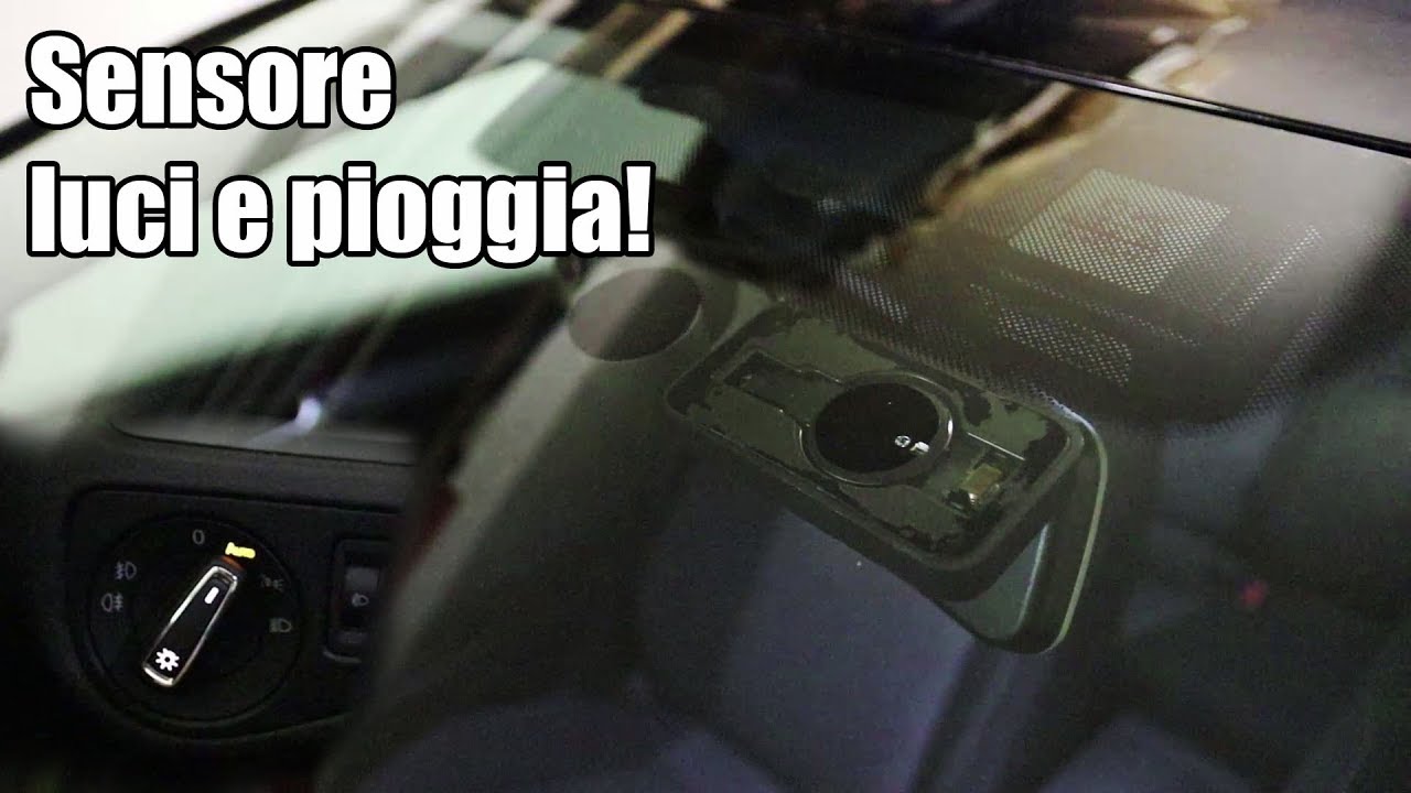Installazione sensore automatico luci e pioggia Golf 7 (retrofit)