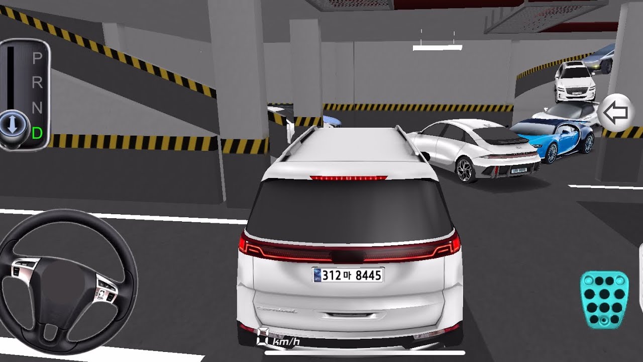 New Kia car stuck in parking garage 3D driving class gameplay 2026#gaming 