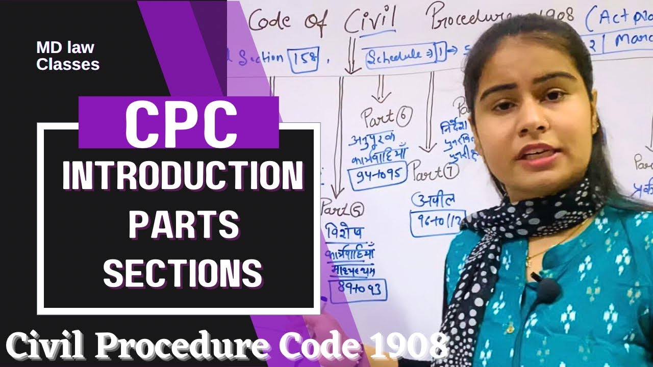 introduction of civil procedure code,1908 || cpc || Md Law Classes