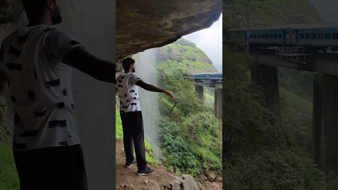 Most beautiful railway Bridge konkan railway #shorts #reels #viral #kgf2 #nature