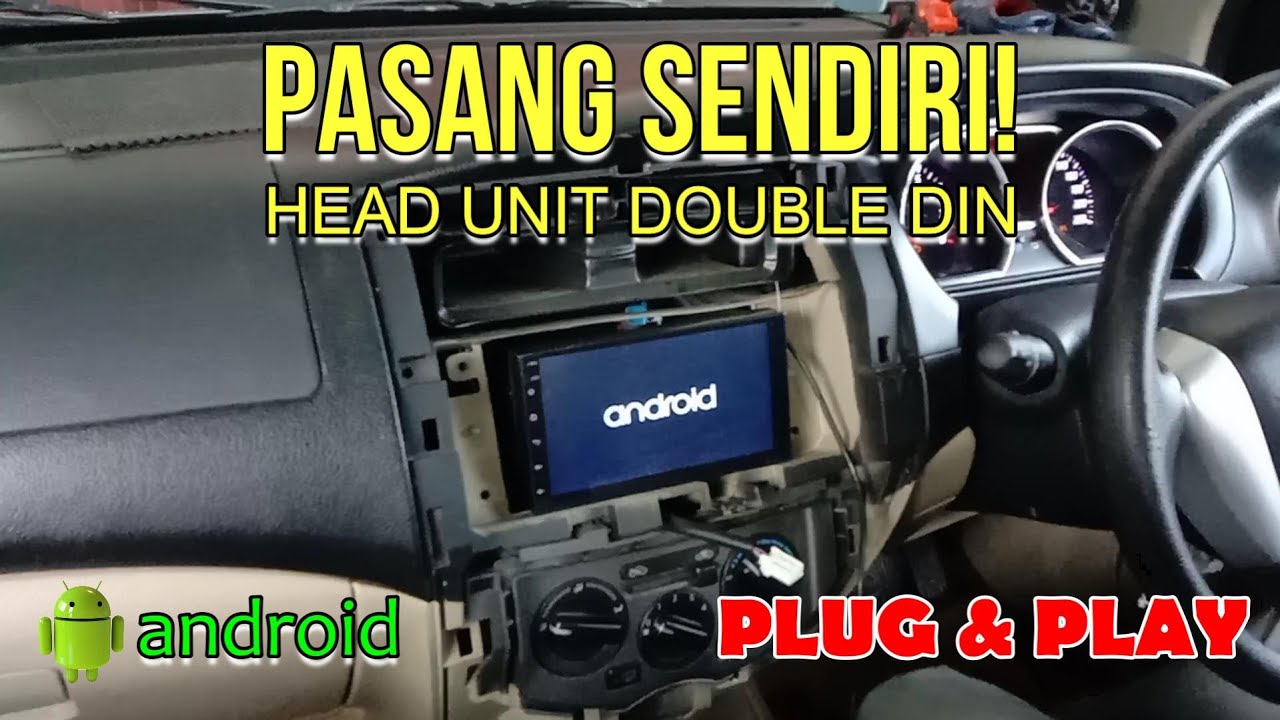 Tutorial Pasang Head Unit Double Din Nissan Grand Livina 2015 (Part 1)
