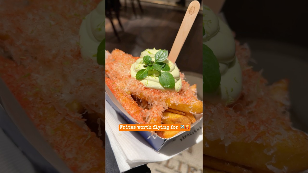 Belgium&rsquo;s Most Iconic Fries 🍟✨ | Frites Atelier Magic