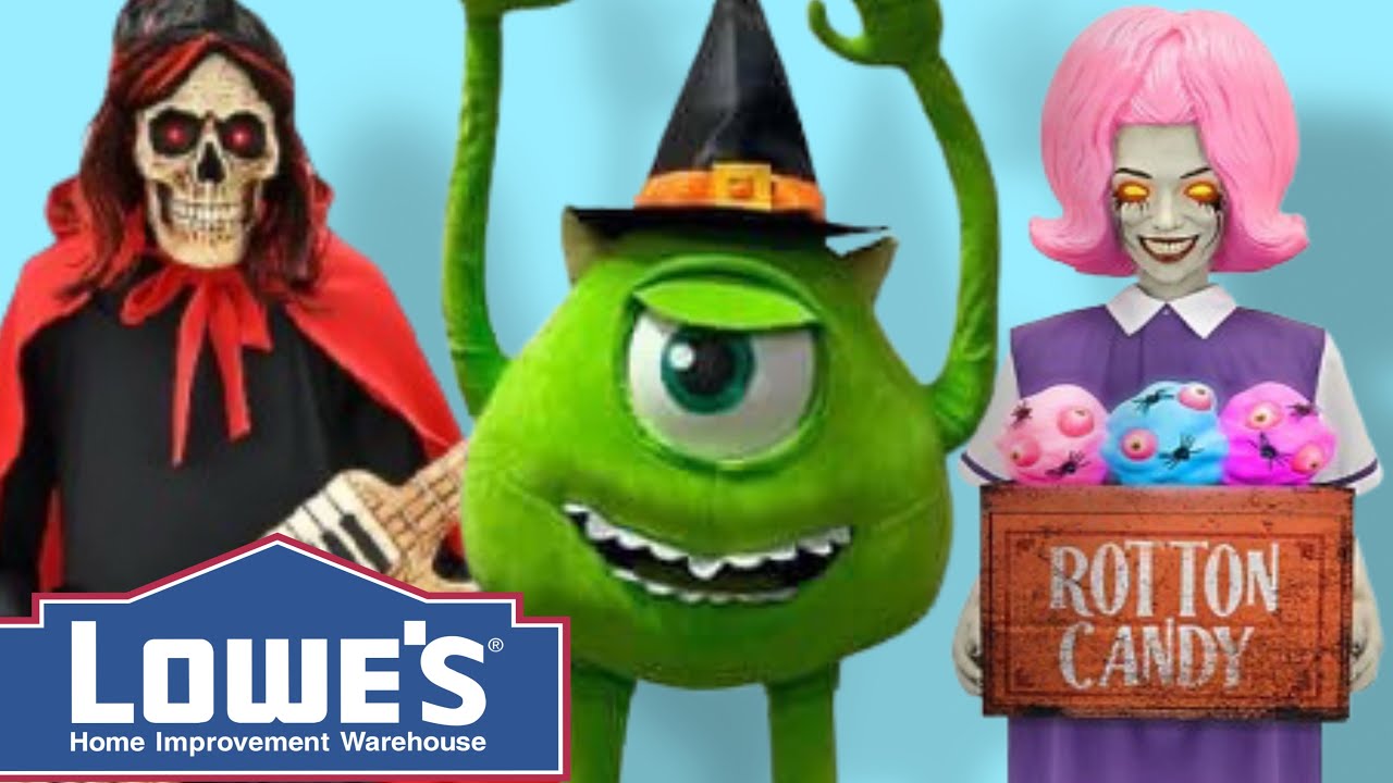 Lowes Halloween 2026 Animatronic Lineup Leaks Part 1 | New Decorations & My Thoughts 